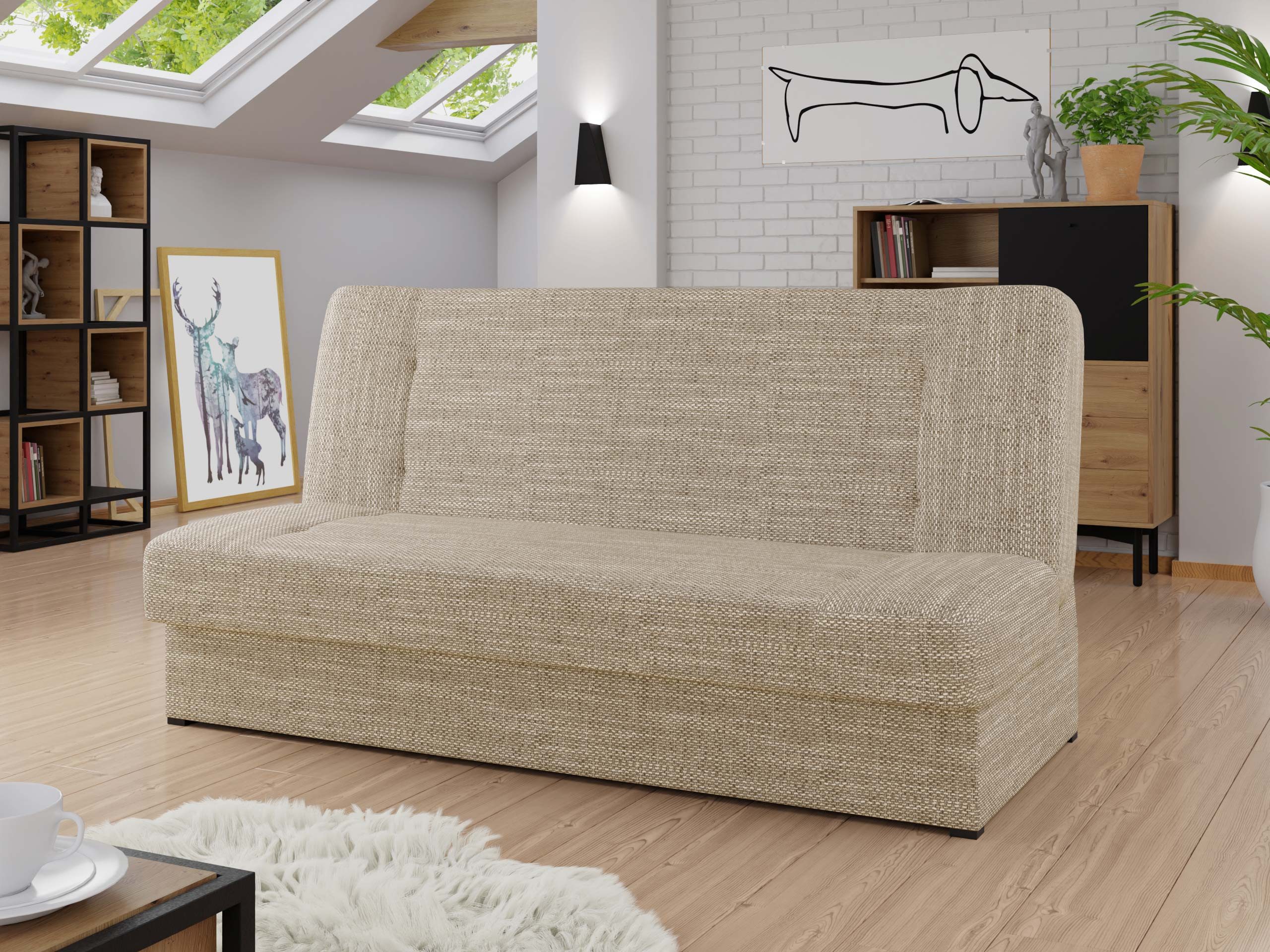 MIRJAN24 Schlafsofa Zelka, mit Bettkasten und Schlaffunktion, 192x85x93 cm günstig online kaufen