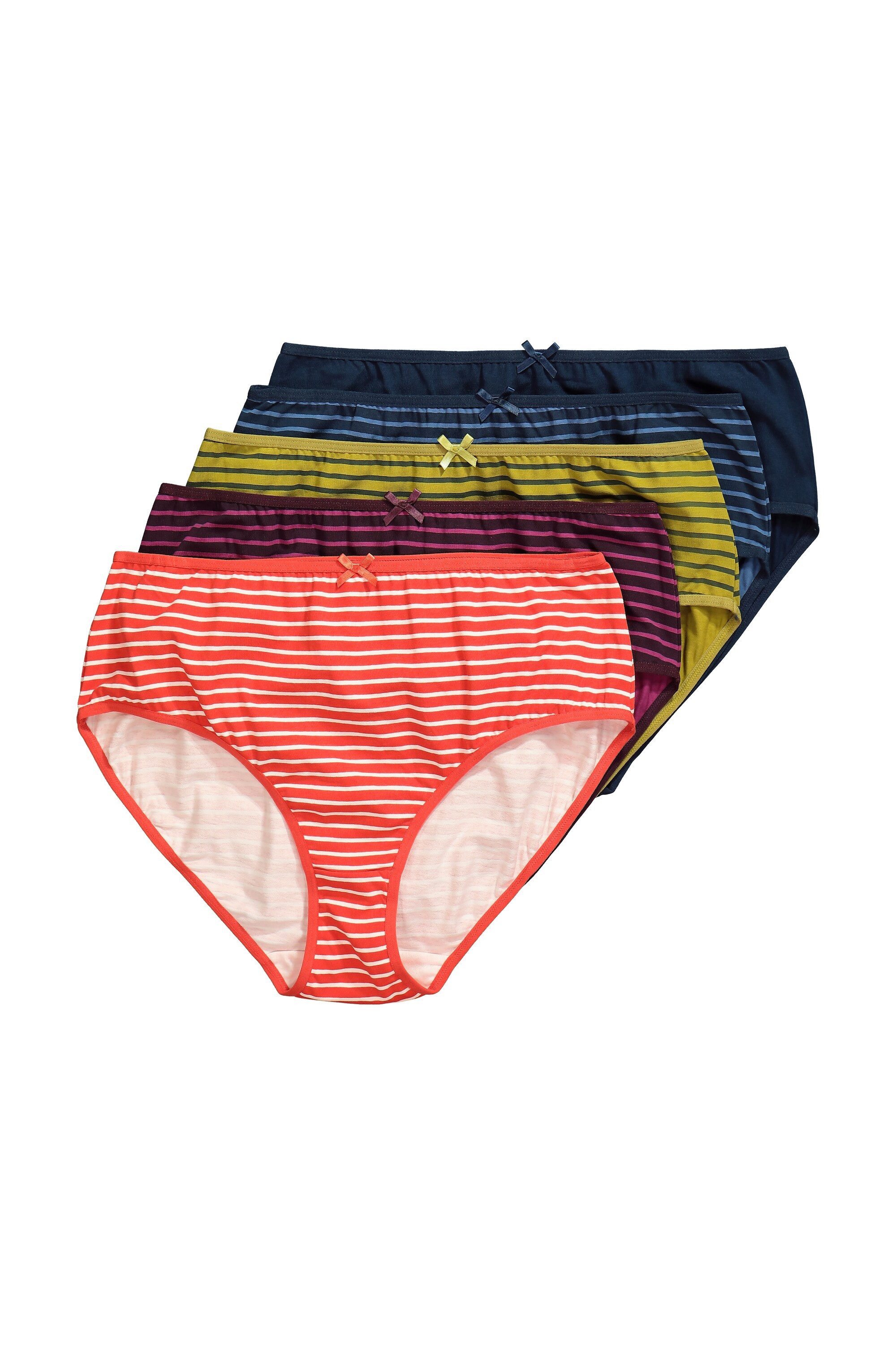 Slip Midislips 5er-Pack Ringel