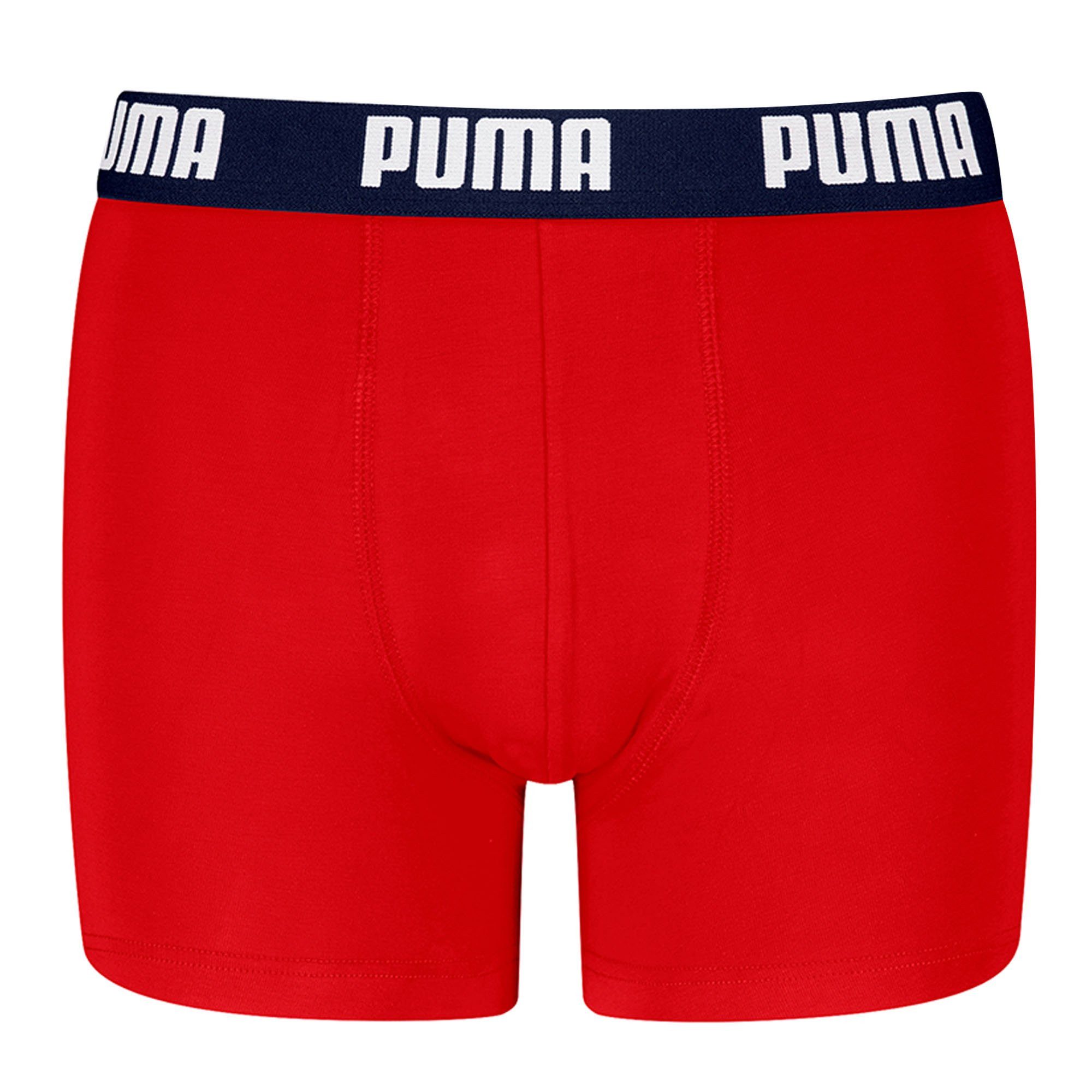 PUMA Boxer Jungen Boxershort 6er Pack Baumwolle (Packung, 6er Pack)