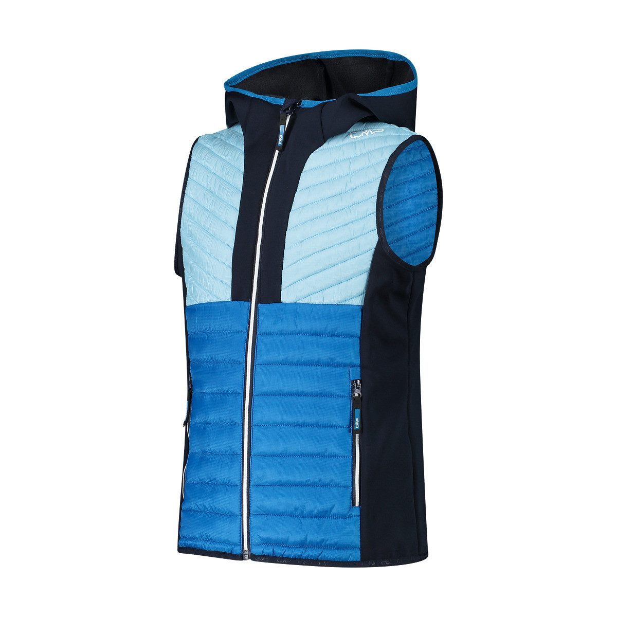 CMP Funktionsweste CMP Mädchen Weste Kid G Hybrid Vest Fix Hood 32Z3955