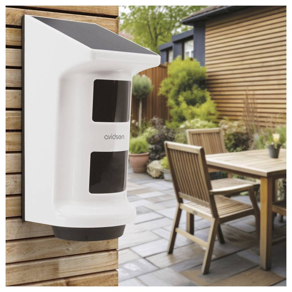 Avidsen 100026 Funk-Alarmanlagen-Set Solar-Set Alarmanlage