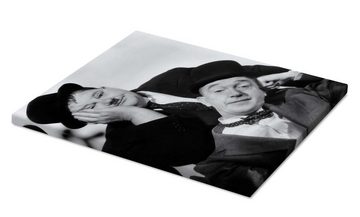 Posterlounge Leinwandbild Granger Collection, Laurel & Hardy I, Wohnzimmer Fotografie