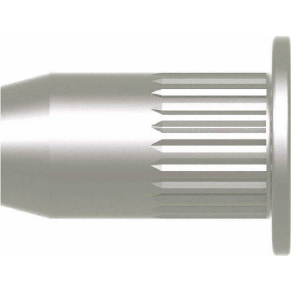 GESIPA Niete Blindnietmuttern Stahl-gerändelt Flachrundkopf M 6 x 9 x 1433706