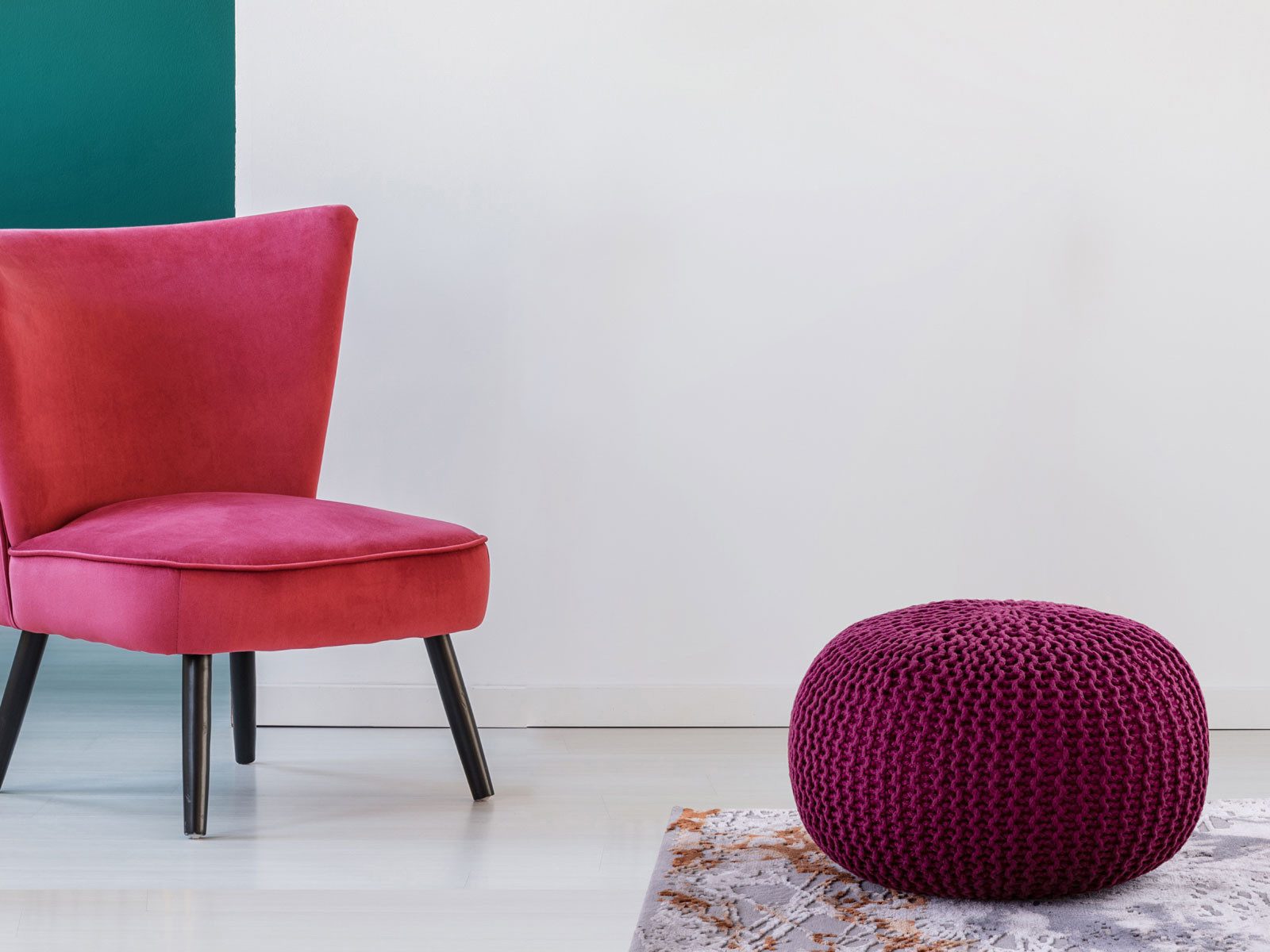 Amagohome Gartenlounge-Hocker PREMIUM Sitzhocker Pouf ø günstig online kaufen