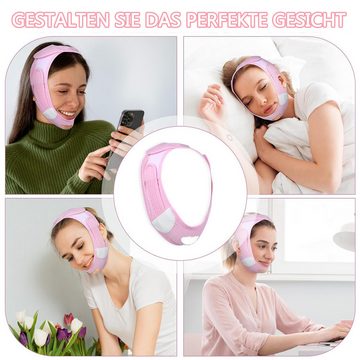 Rnemitery Gesichtsmaske Doppelkinn-Reduzierer, V-Linie Maske, Face-Kinnband für Frauen, Face Toning Belts Lift and Tighten Prevent Sagging