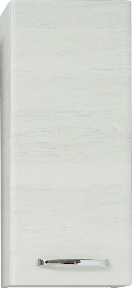 Saphir Hängeschrank Quickset Wand-Badschrank 30 cm breit mit 1 Tür und 2 Glas-Einlegeböden Badezimmer-Hängeschrank inkl. Türdämpfer, Griffe in Chrom Glanz – Bild 4 von 5