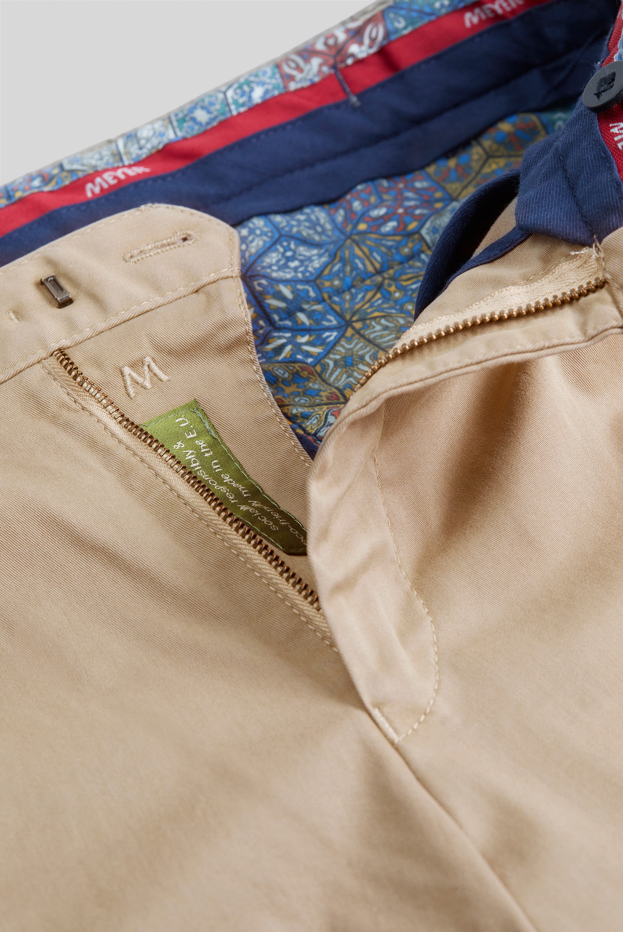 MEYER 5-Pocket-Jeans MEYER OSLO hellbraun 9-3001-43 - FLEX