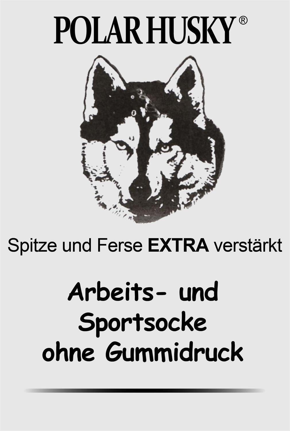 Polar Husky Kniestrümpfe 3 Paar Norweger-Kniestrümpfe (3 Paar) stabiles Material