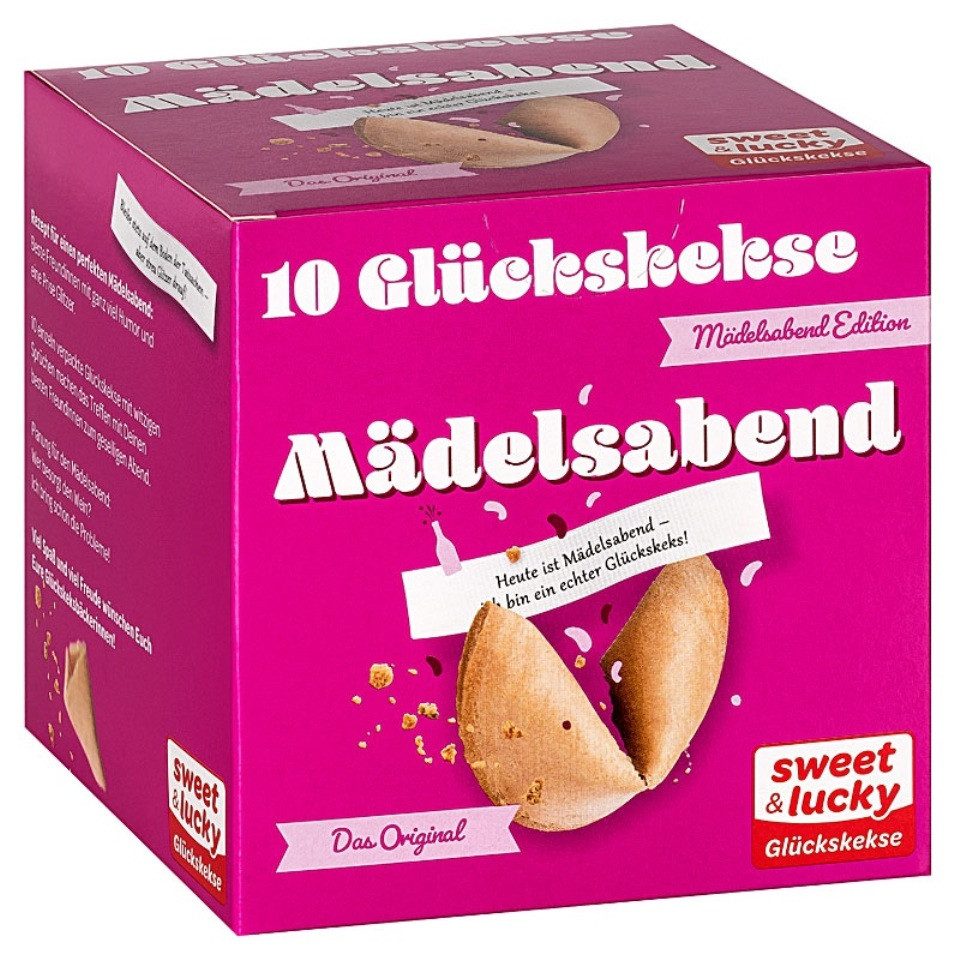 Sweet & Lucky Kekse Glückskekse 10er Box