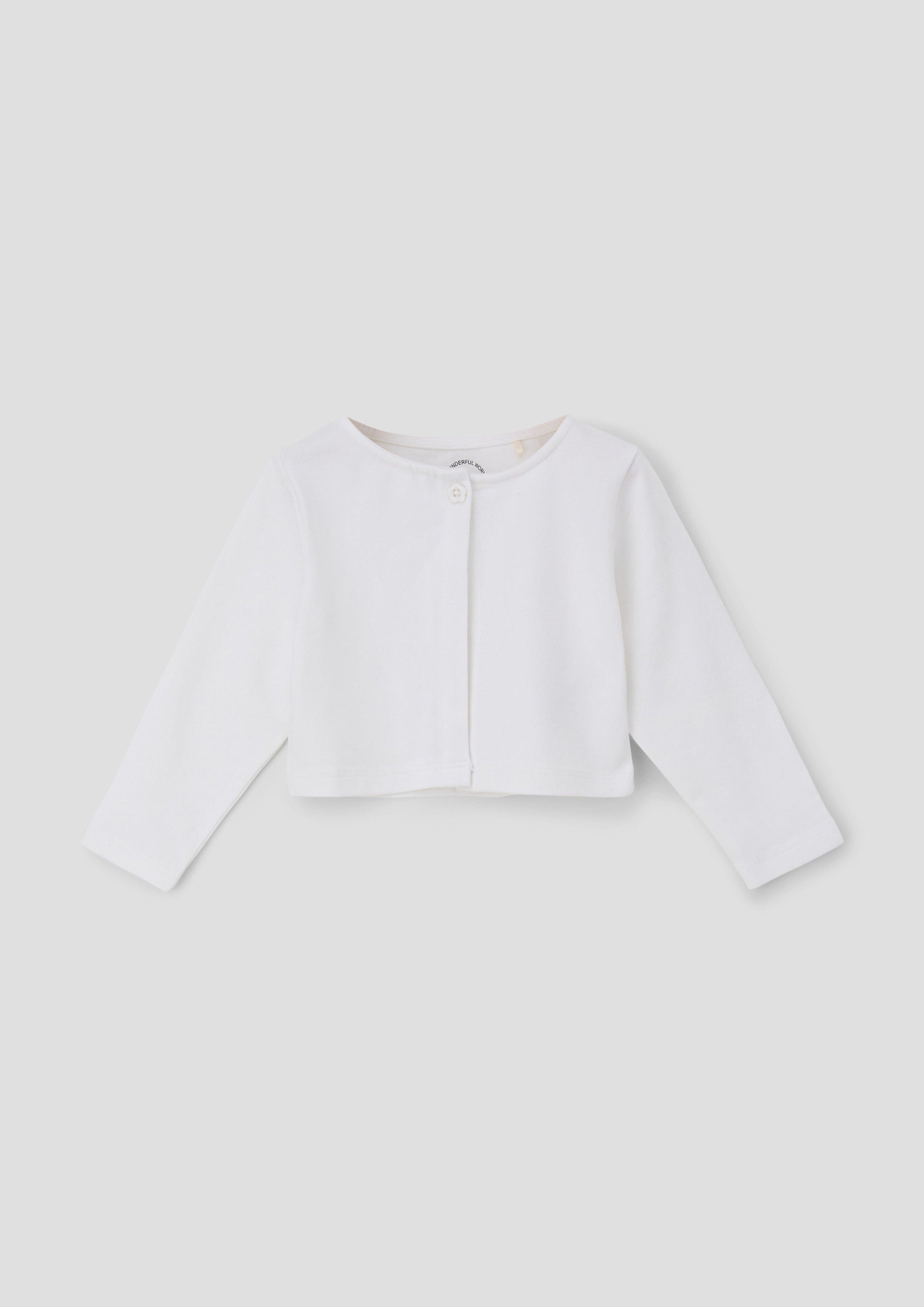 s.Oliver Outdoorjacke Bolero aus Baumwollmix