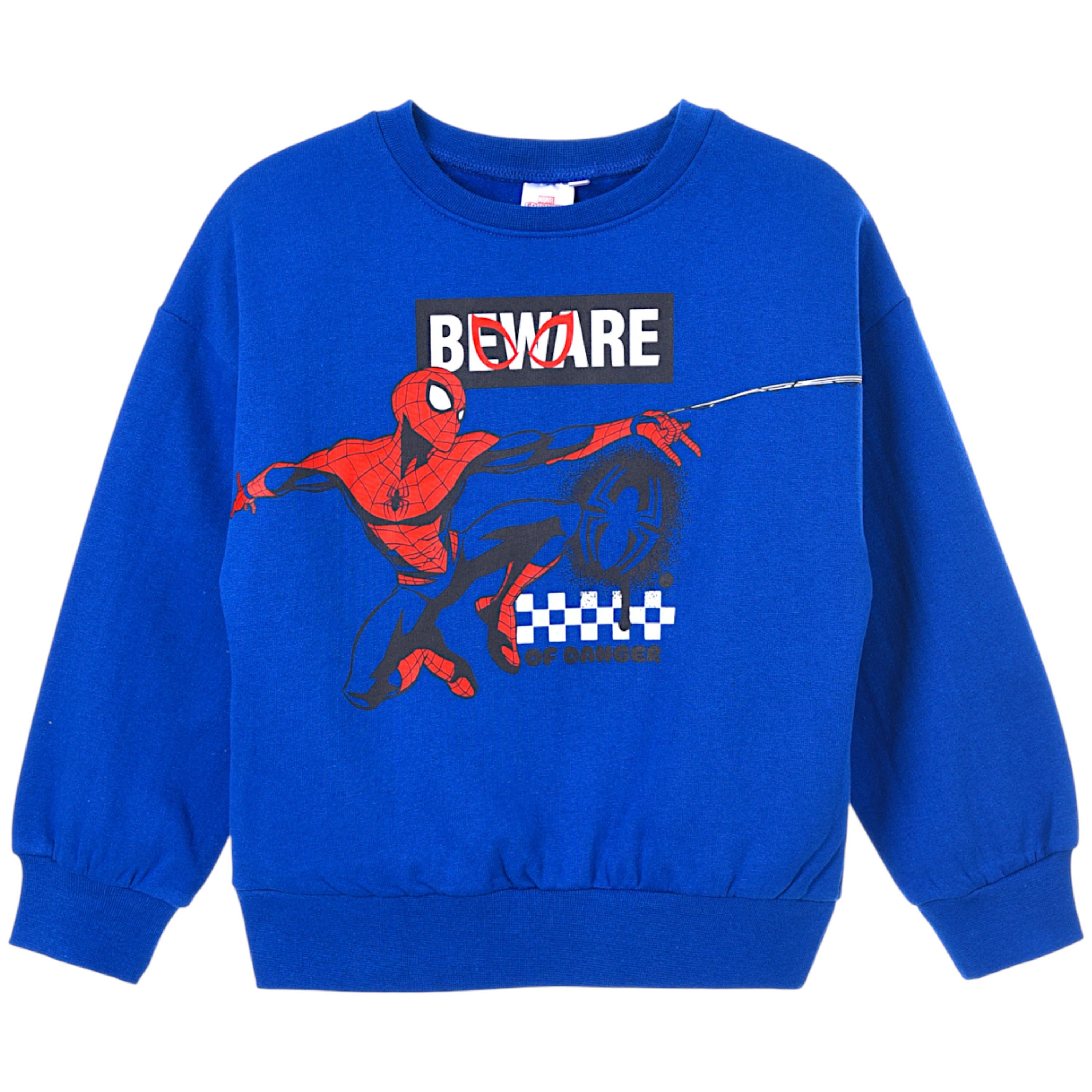 Spiderman Sweatshirt Marvel Kinder Sweat-Pullover Размер 98 - 128 cm