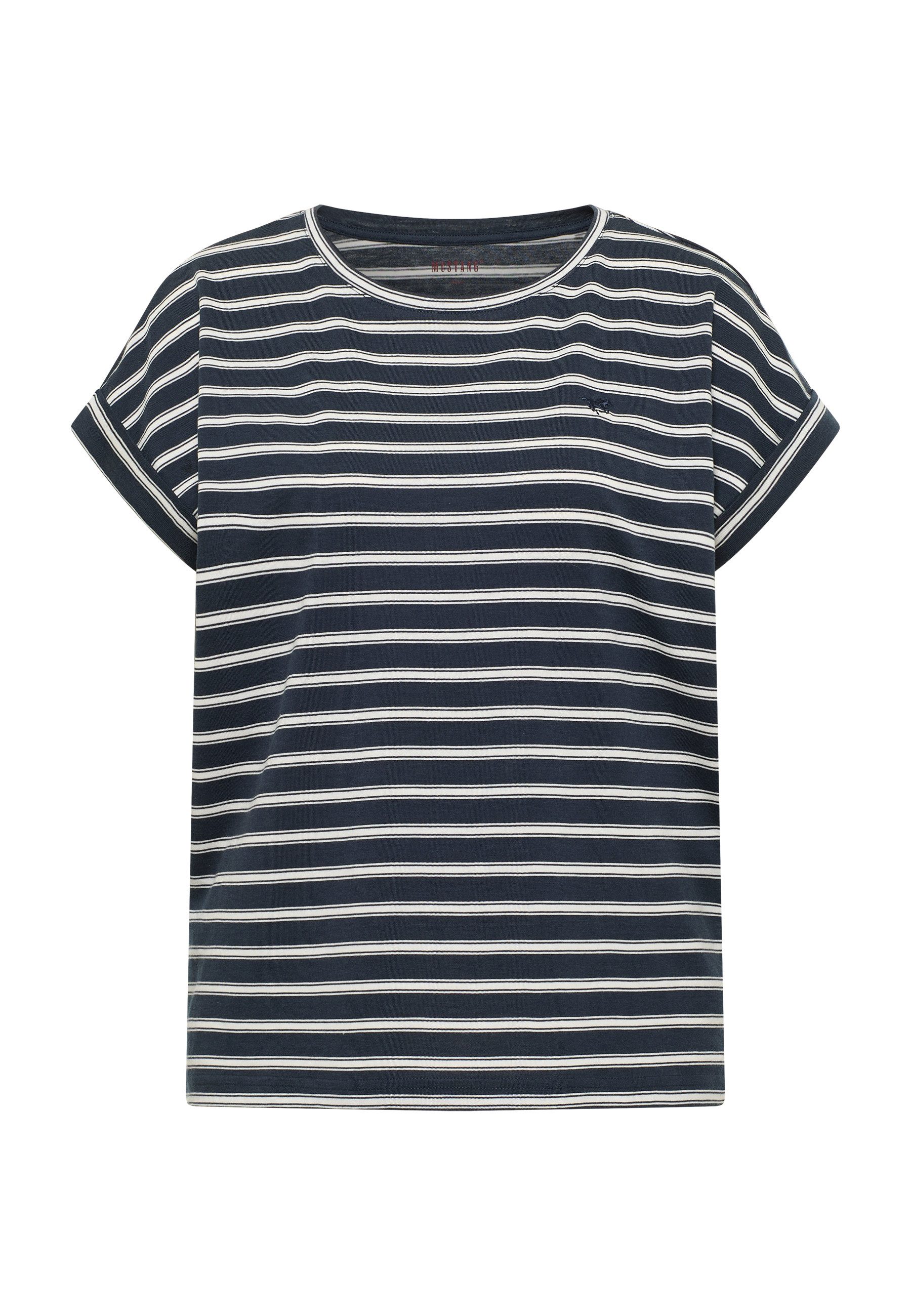 MUSTANG Kurzarmshirt Damen Style Lesley