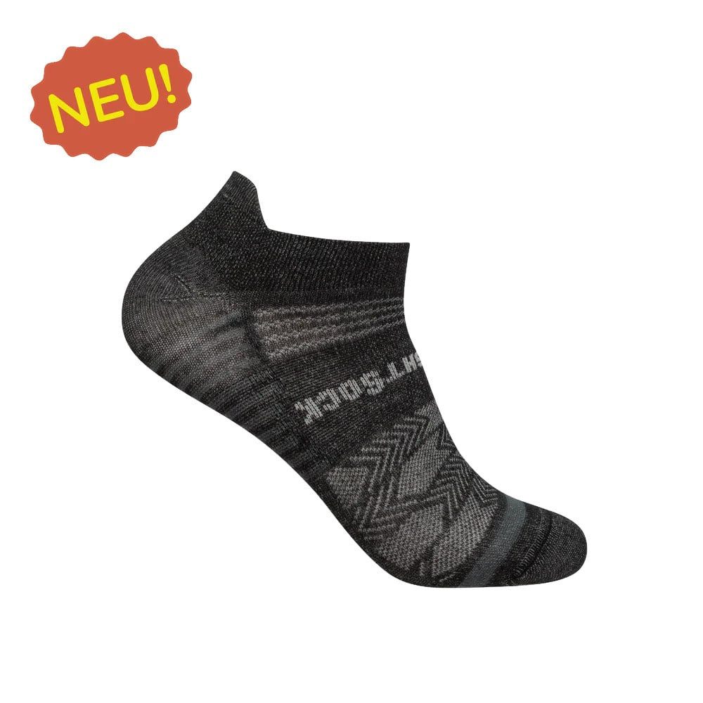 Wrightsock Sportsocken Sneaker Coolmesh II (mit Stabilisierungsfunktion) schwarz/pearl