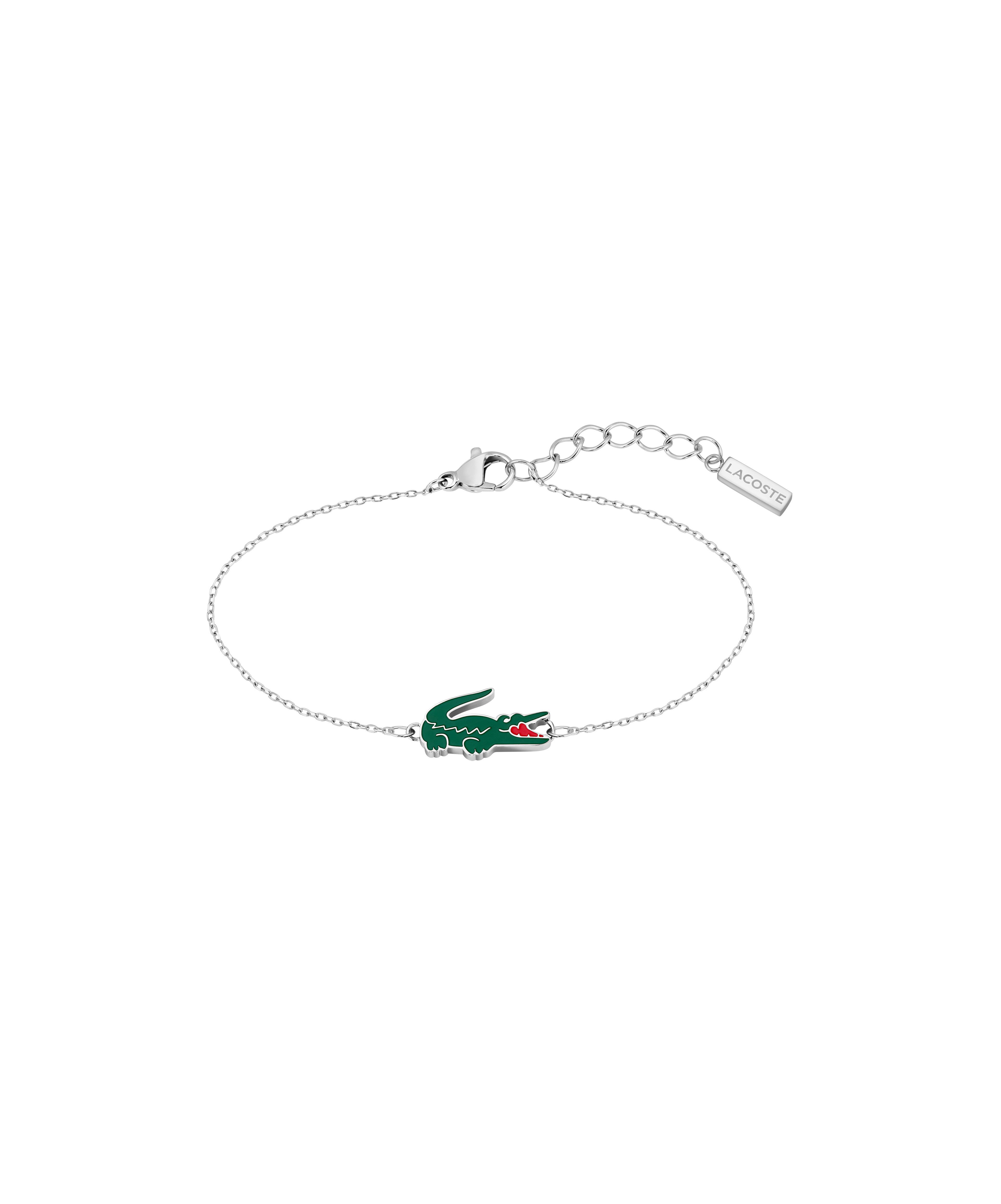 Lacoste Armkette CROCODILE, Emaille