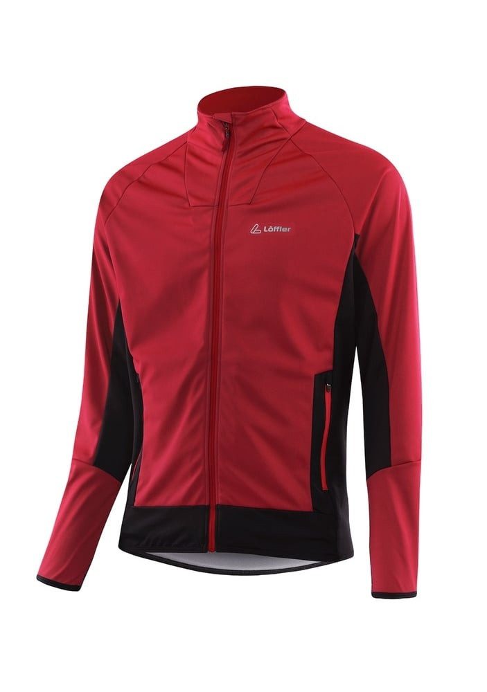 Softshelljacke Verve Windstoppter Light (winddicht, leicht) rot Herren