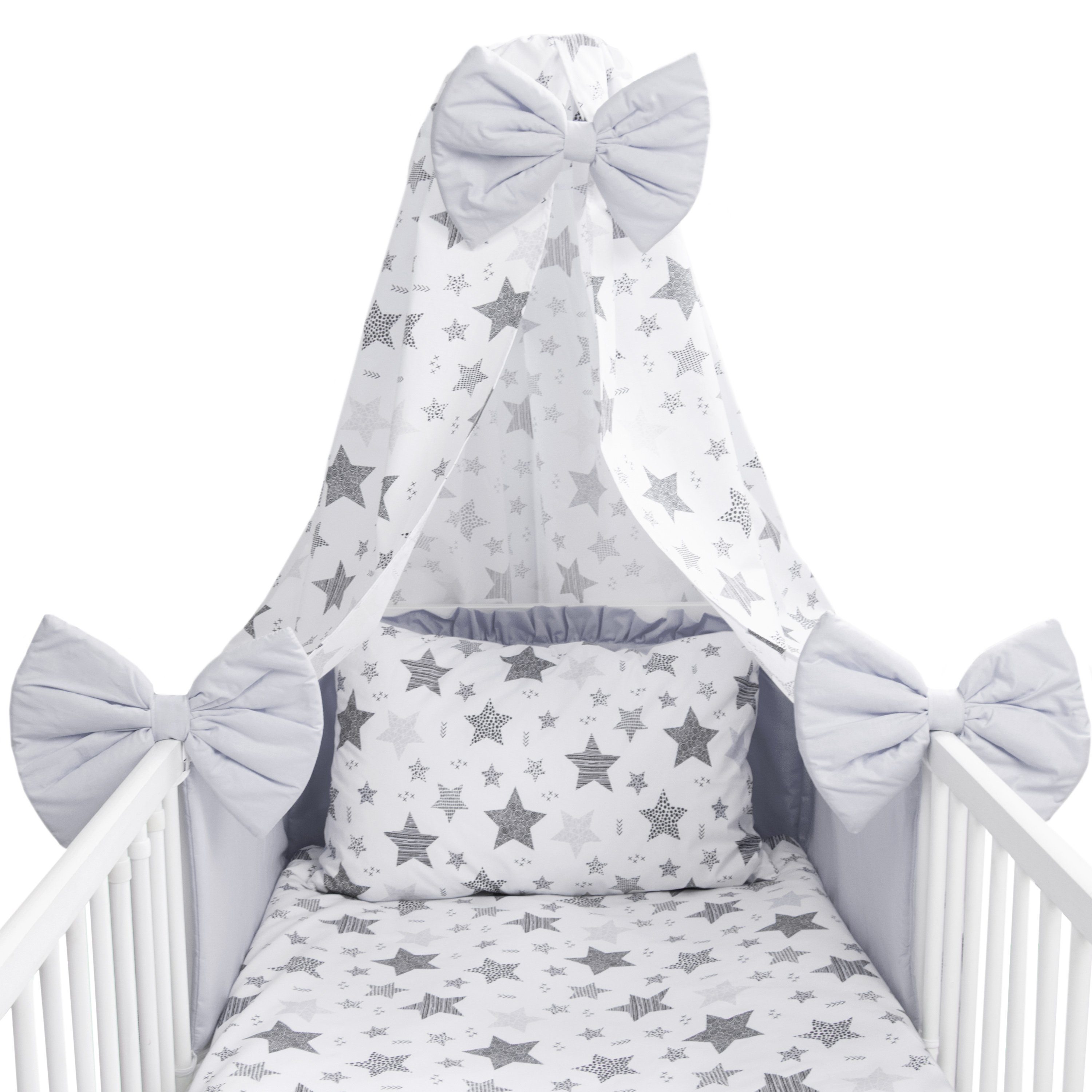 Amilian Babybettwäsche Komplett Set 7 teilig günstig online kaufen