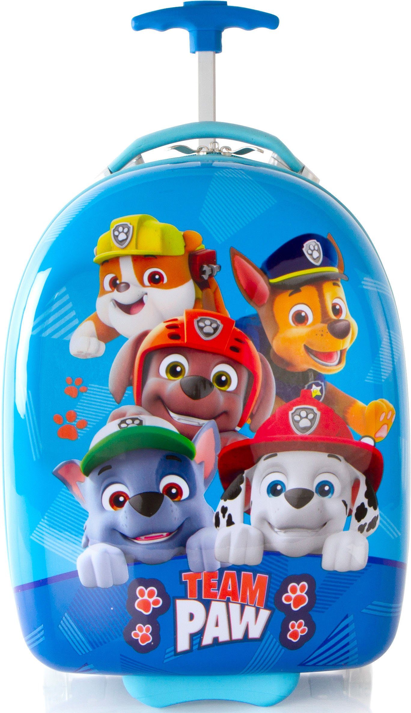 Heys Kinderkoffer Paw Patrol, Blau, 2 Rollen, in runder Form