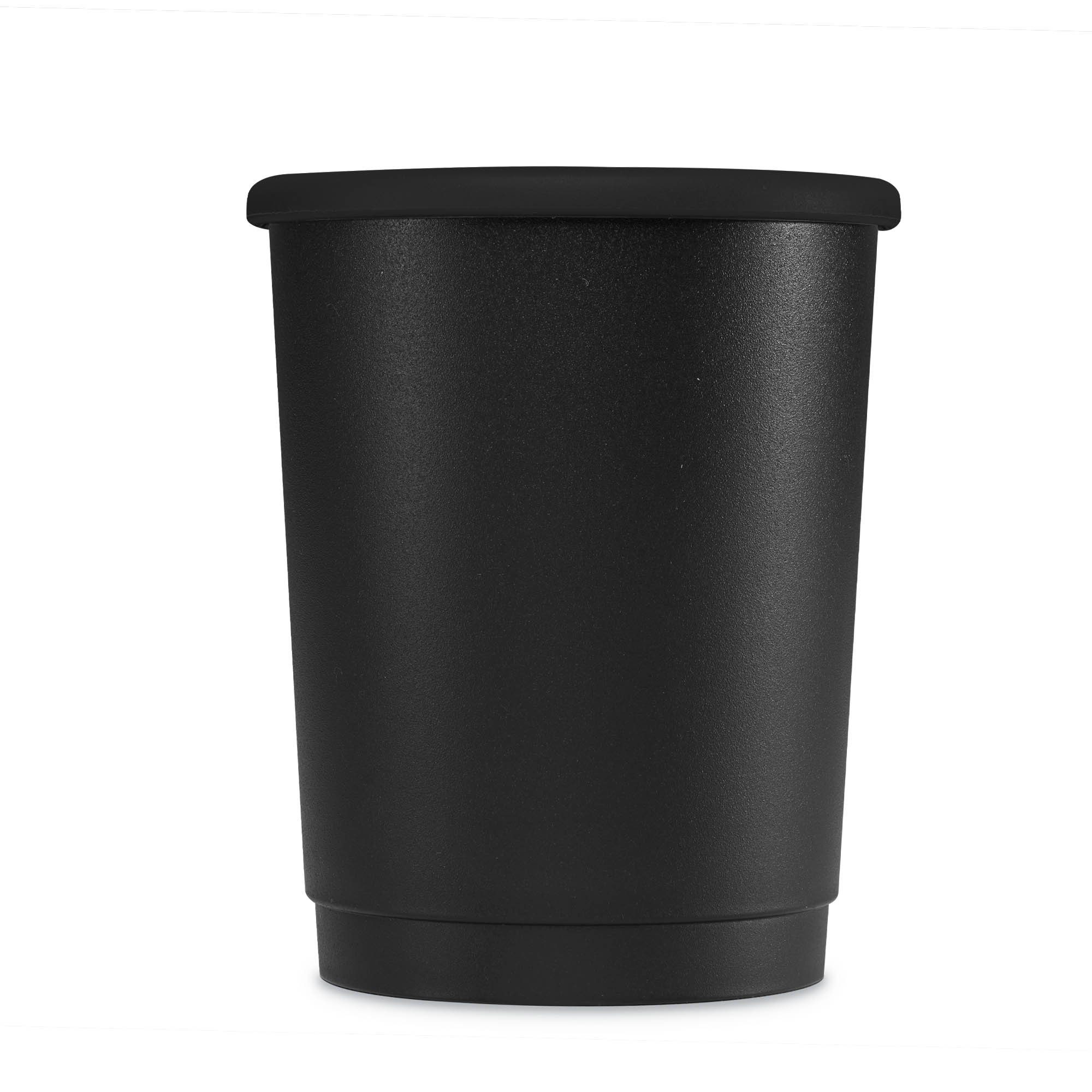 achilles Mehrwegbecher Barista 365 Mehrwegbecher Coffee-to-Go-Becher Kaffee-Becher, Kunststoff, (10-tlg) Schwarz / Schwarz