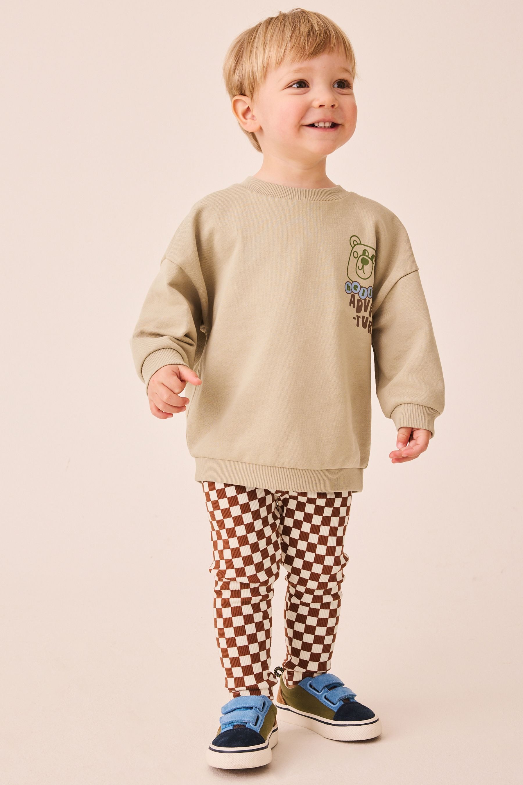 Next Sweatanzug Sweatshirt und Leggings, 2er-Set (2-tlg)
