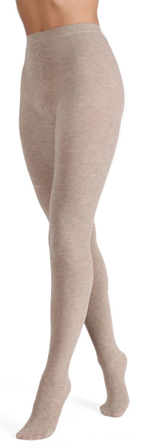 blickdicht St) DEN weich 180 (1 Strumpfhose und BANANALU Soft Strumpfhose Cashmere Sand