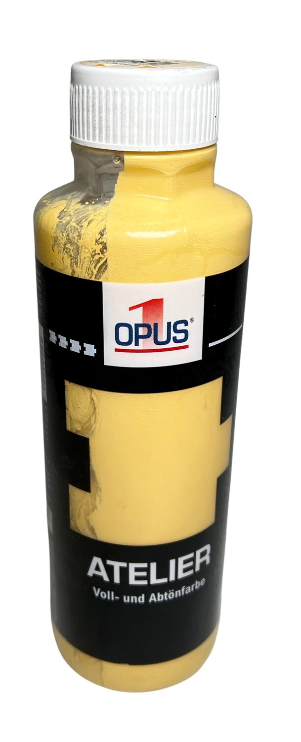 OPUS1 Vollton- und Abtönfarbe 0,5 l Opus1 Atelier Abtönfarbe Vollpaste Ocker Anstrich Beschichtung