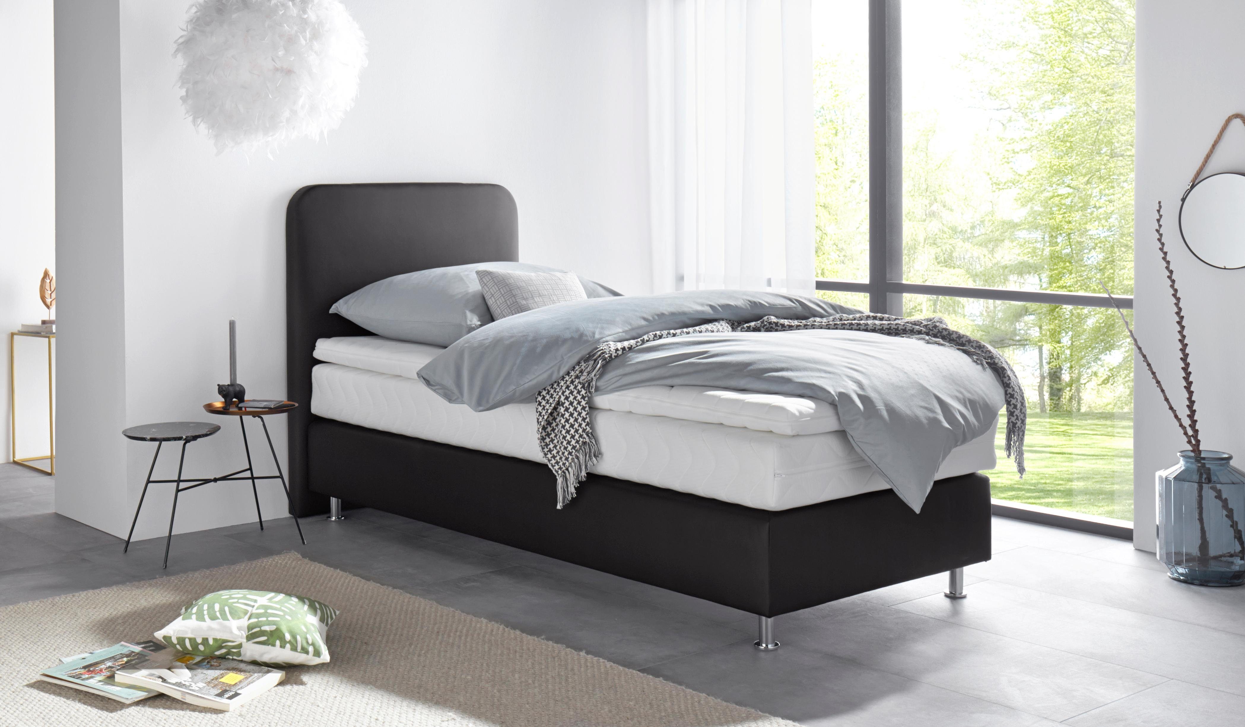 Westfalia Schlafkomfort Boxspringbett, inkl. Kaltschaum-Topper günstig online kaufen