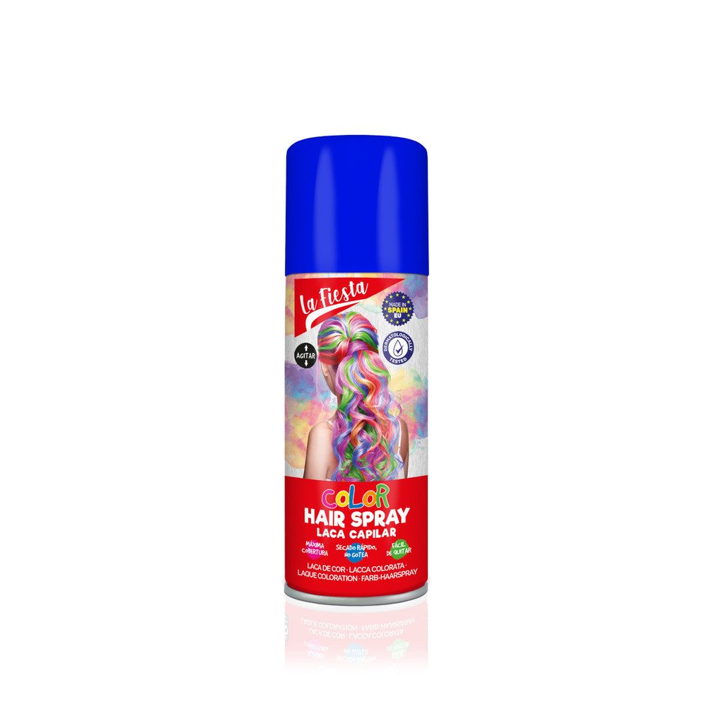 Quimi Romar Kostüm Farb-Haarspray - 125 ml - - Farbe blau