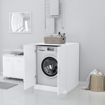 DOTMALL Waschmaschinenunterschrank Waschmaschinenschrank Weiß 71x71,5x91,5 cm