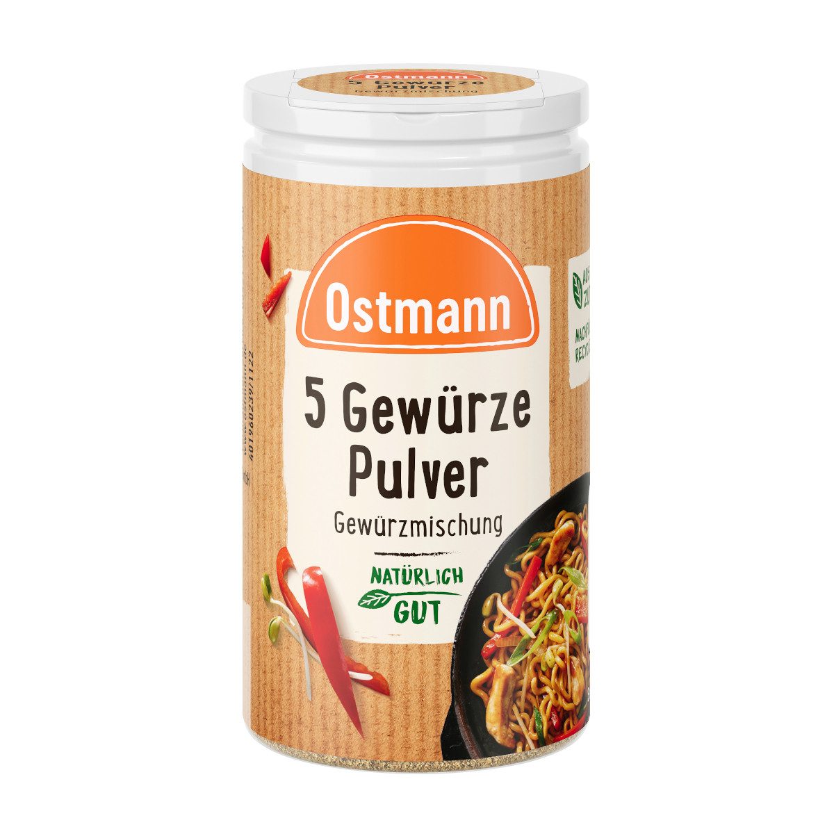 Ostmann Gewürz, Ostmann 5 Gewürze Pulver Gewürzmischung harmonisch abgestimmt 30g