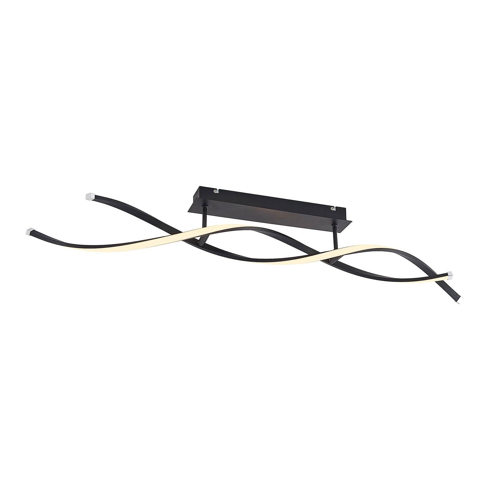 Lindby LED Deckenleuchte Welina, dimmbar, LED-Leuchtmittel günstig online kaufen