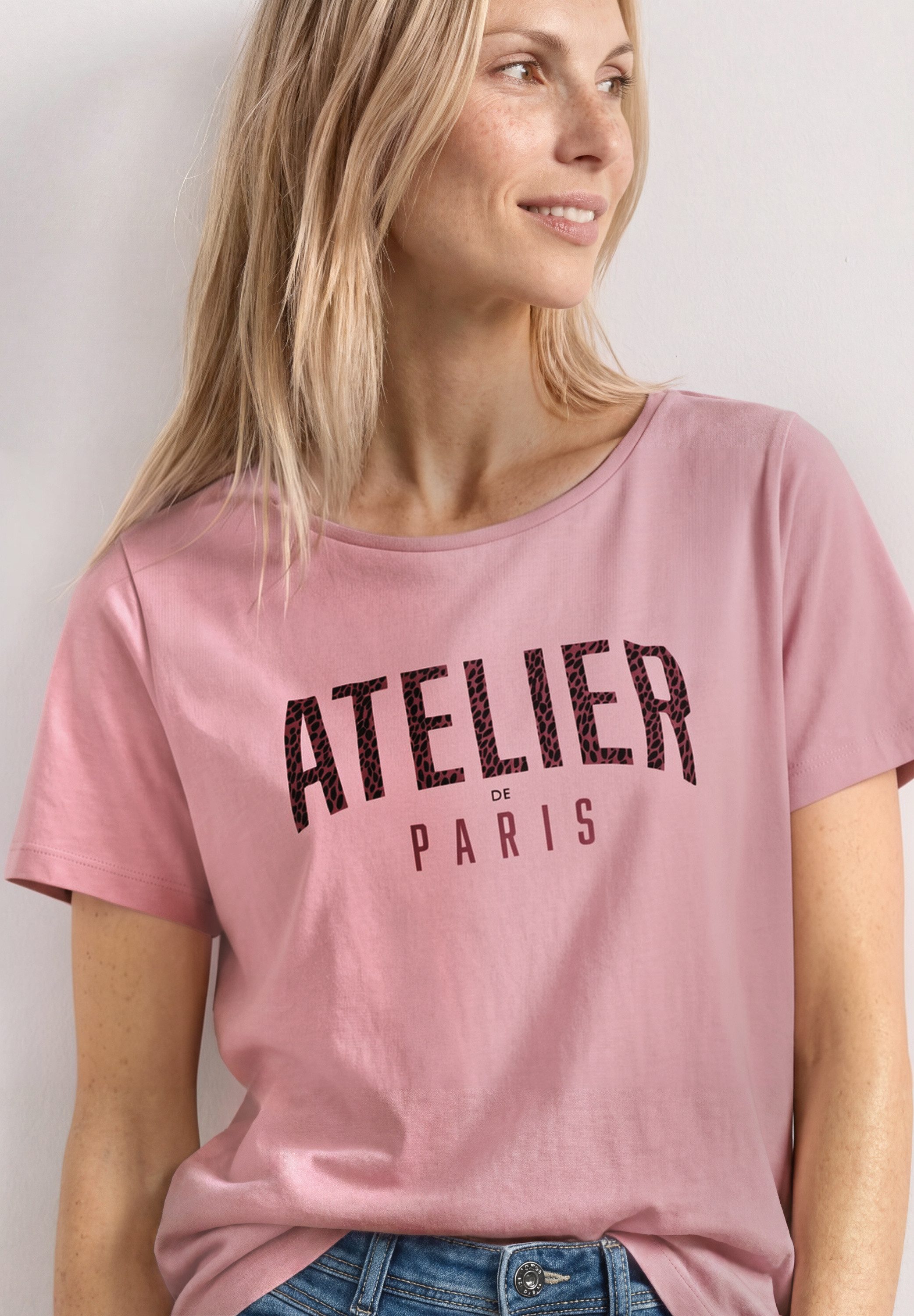 STREET ONE T-Shirt aus reiner Baumwolle