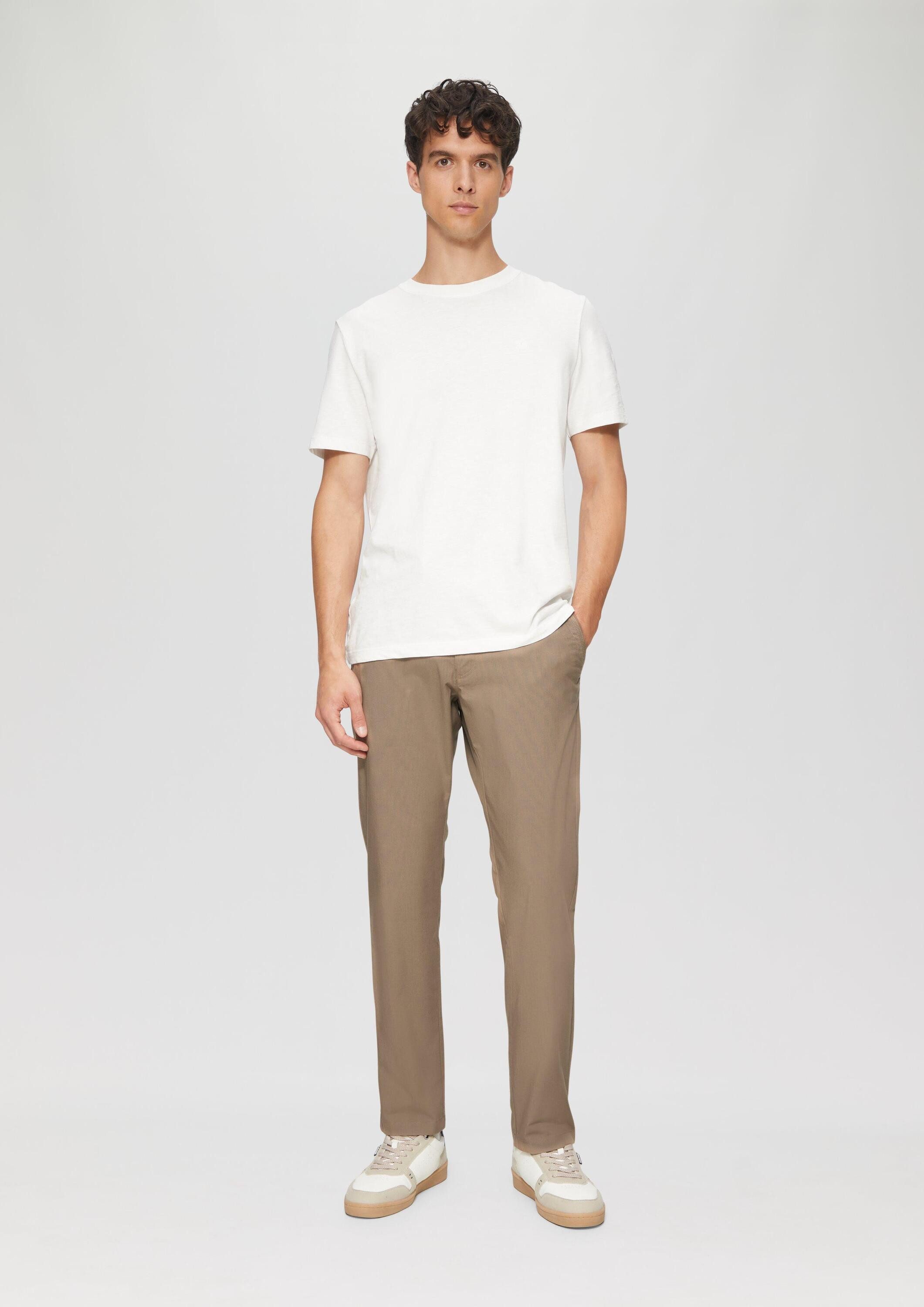 s.Oliver Chinos Hose PHOENIX Phoenix: Strukturierte Chino mit Elastikbund günstig online kaufen