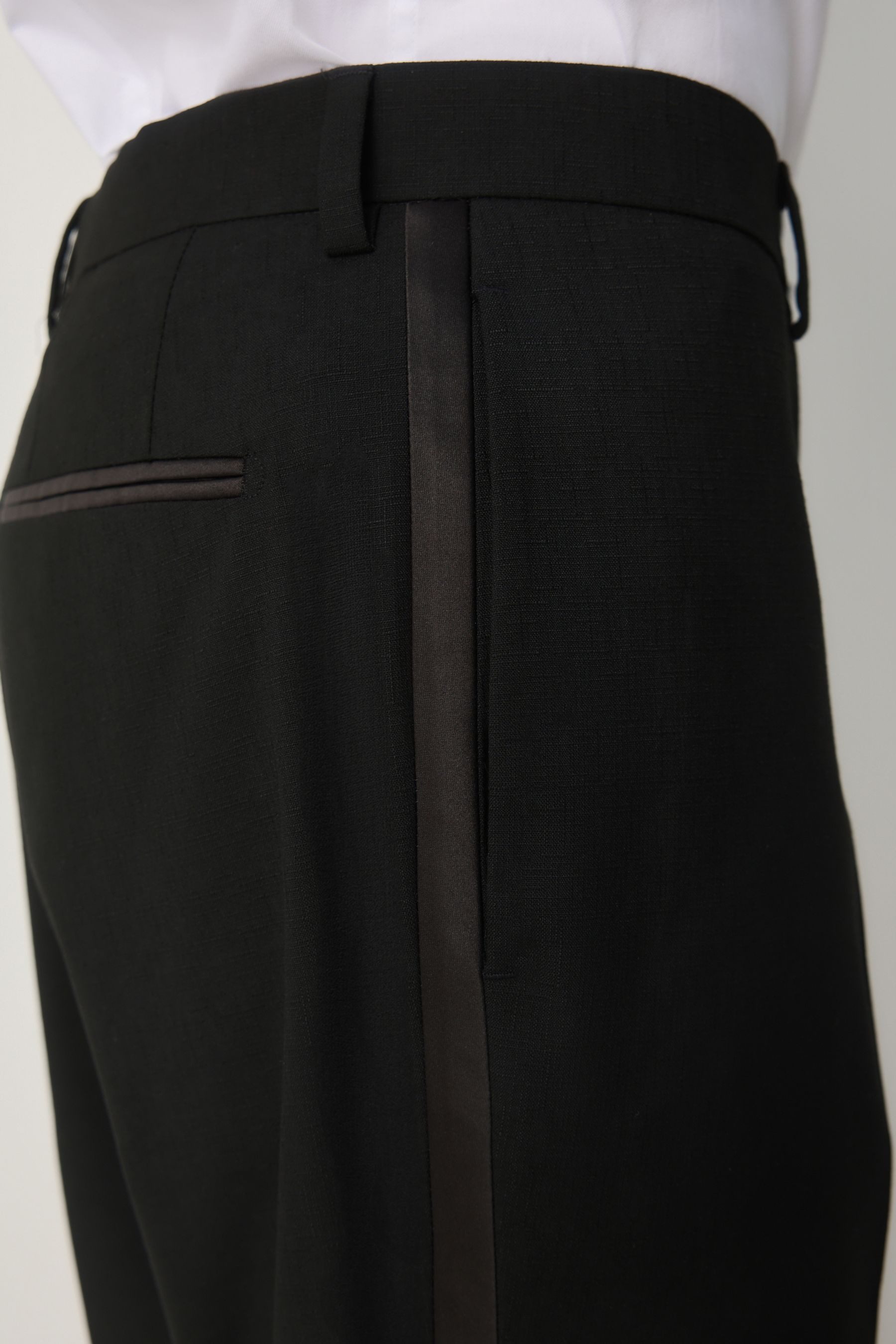 Anzughose Tailored Fit Smokinghose
