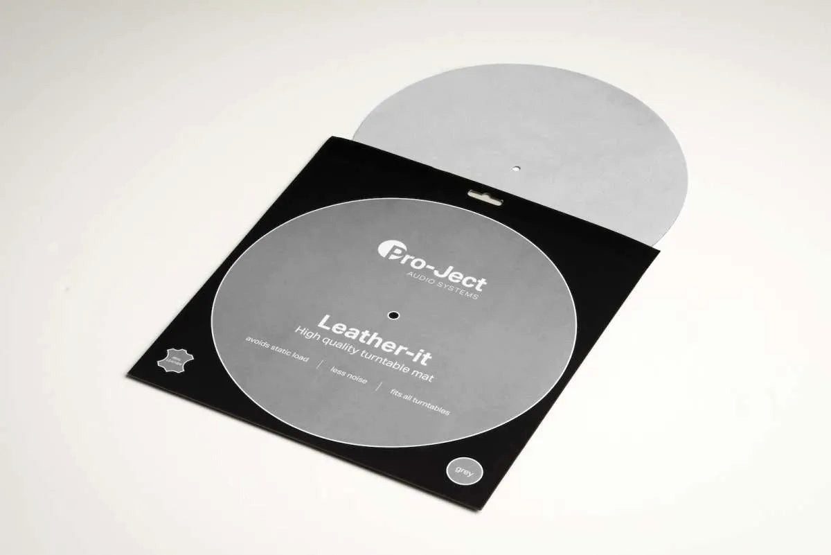 Pro-Ject Pro-Ject Leather it - Hellgrau Plattenspieler
