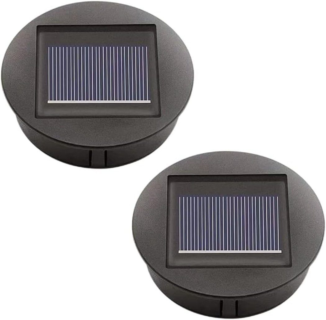 TUABUR LED-Keramiklampe Solarleuchte hohle Solarlampen-Ersatz elektronische LED