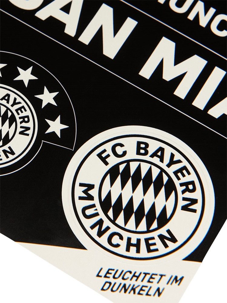 FC Bayern München Aufkleber Leuchtaufkleber-Set