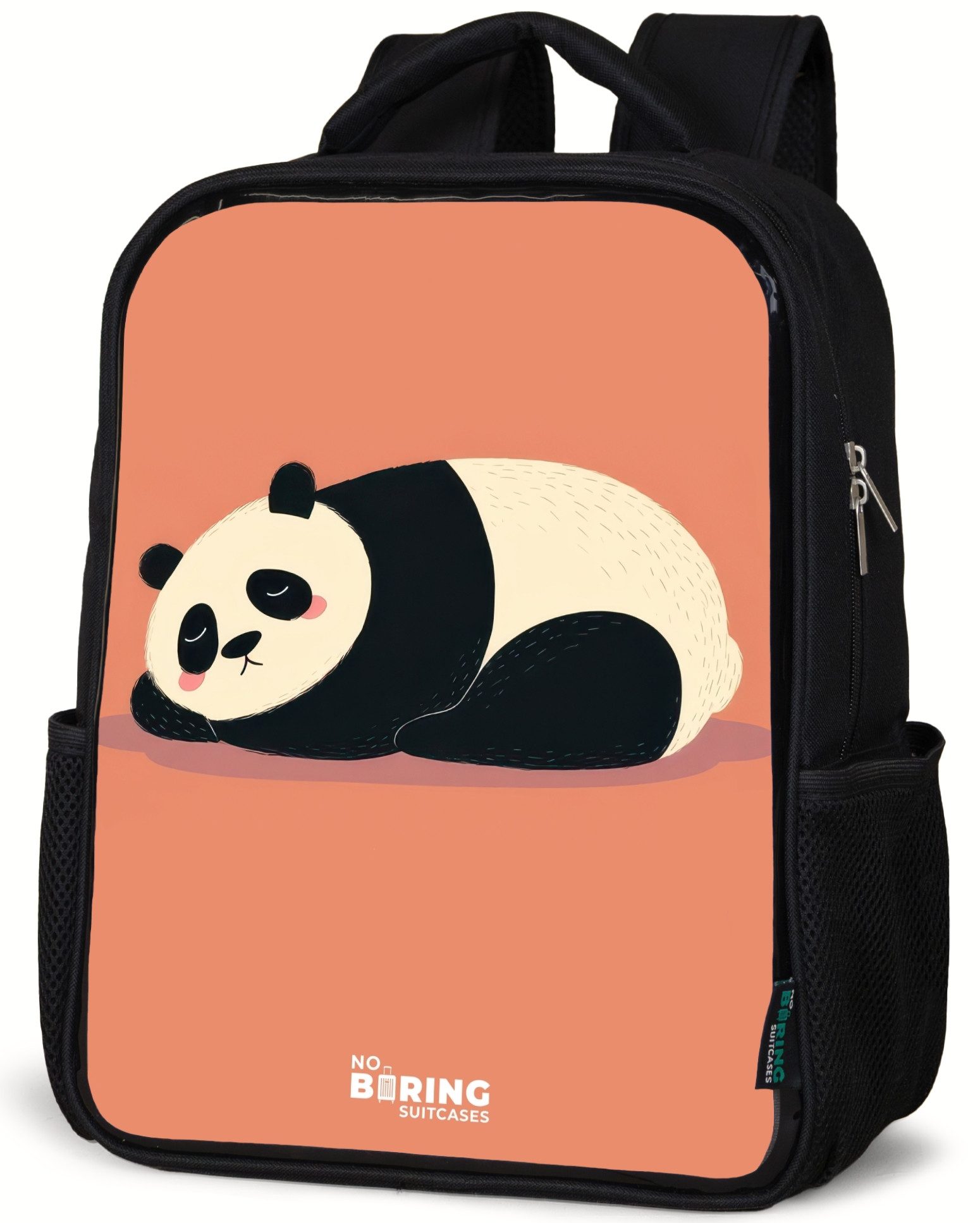 Rucksack Panda - Schlafend - Orange