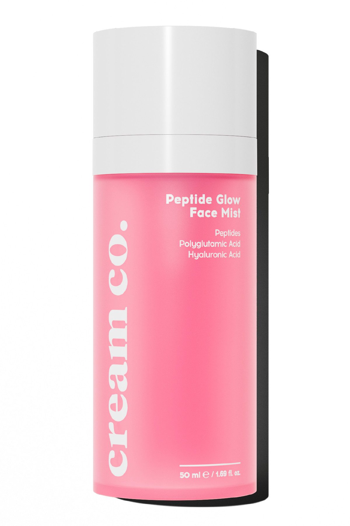 cream co. Hautpflege-Set Peptid-Glanznebel - Feuchtigkeitsspendendes Gesichtsspray mit Peptidko