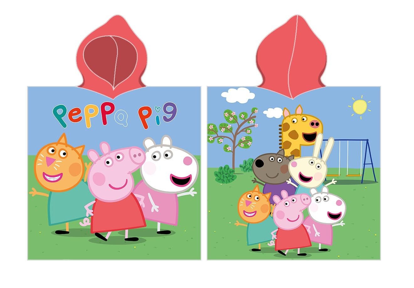 Peppa Pig Strandtuch Peppa Pig Poncho günstig online kaufen