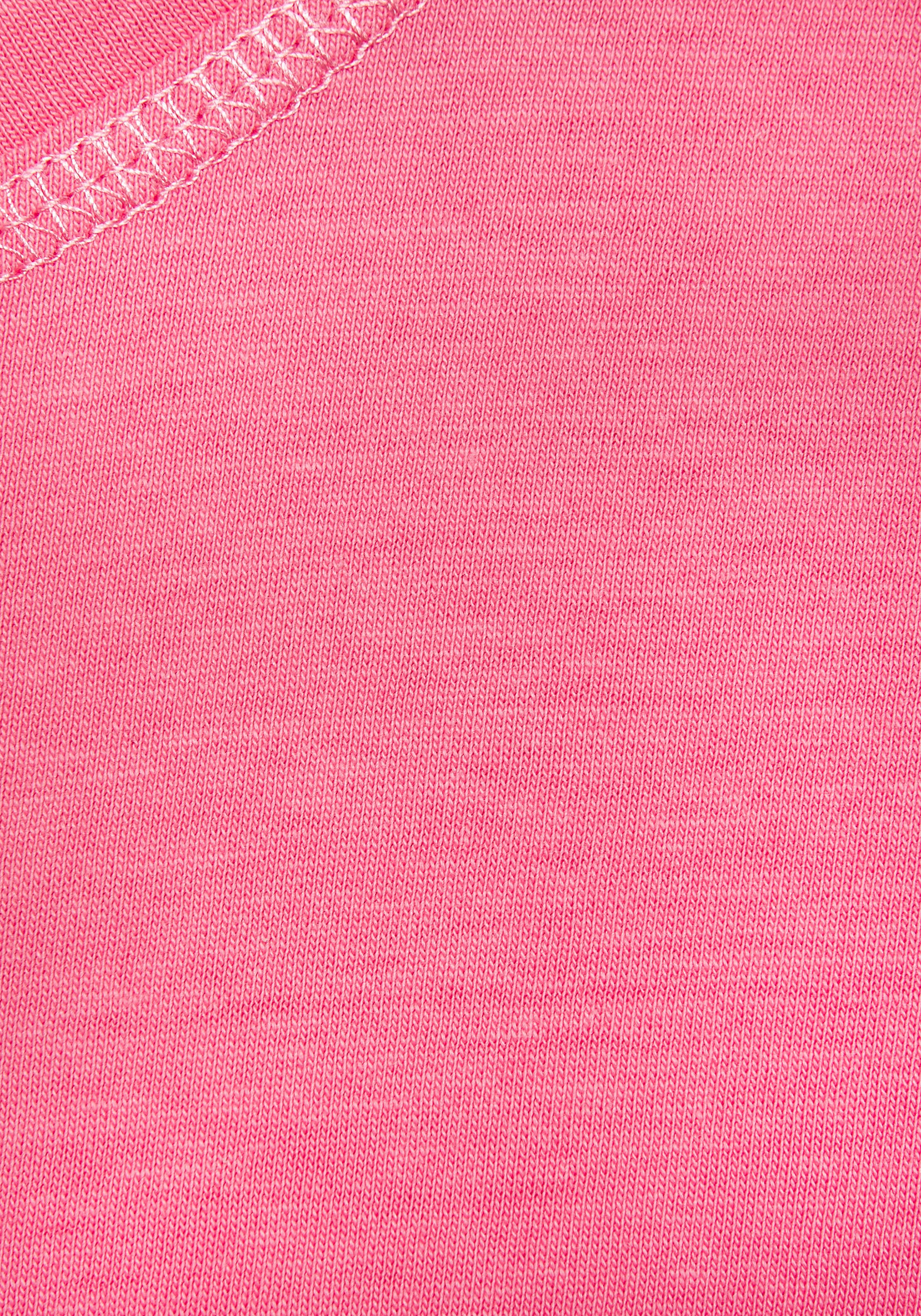 Vivance Dreams by Lascana Pyjamaoberteil mit schönem Frontprint – Bild 5 von 5
