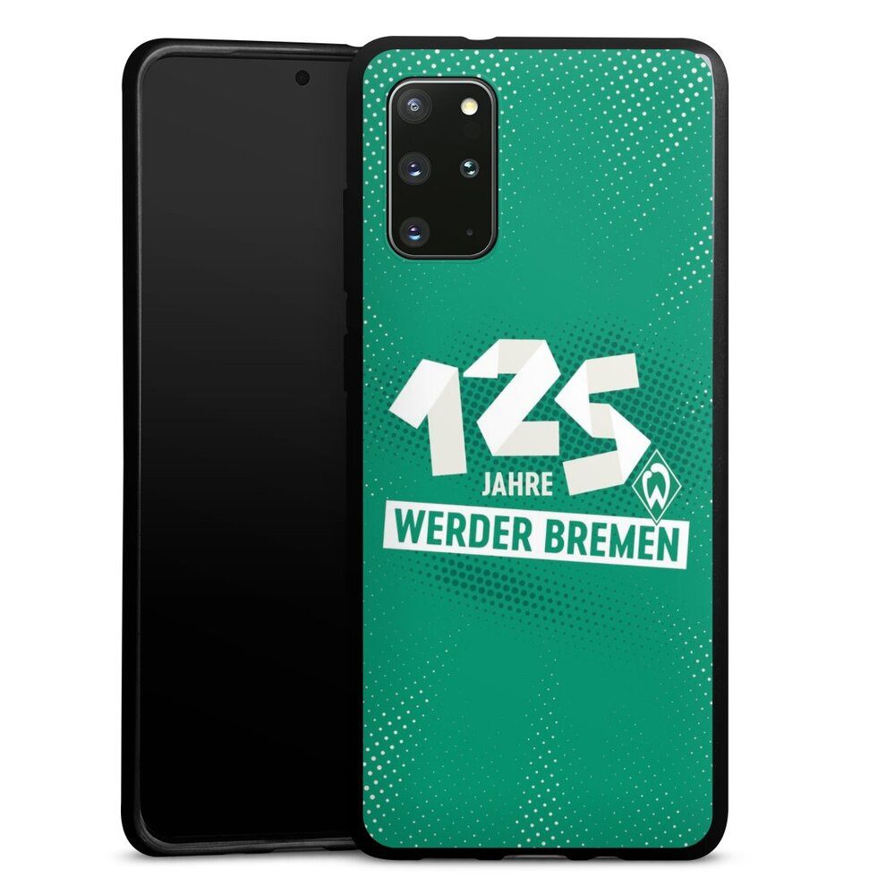 DeinDesign Handyhülle 125 Jahre Werder Bremen Offizielles Lizenzprodukt, Samsung Galaxy S20 Plus Silikon Hülle Bumper Case Handy Schutzhülle
