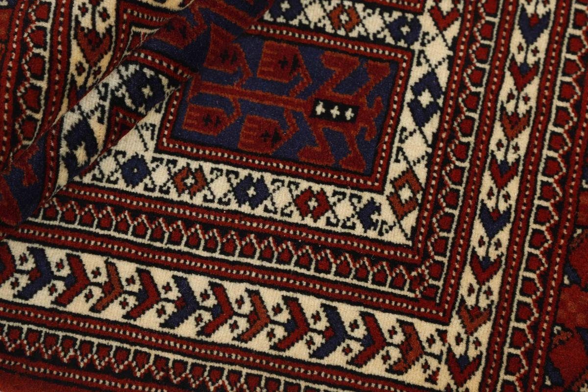 Orientteppich Turkaman 82x126 Handgeknüpfter rechteckig, Orientteppich mm Nain / Trading, Höhe: 6 Perserteppich
