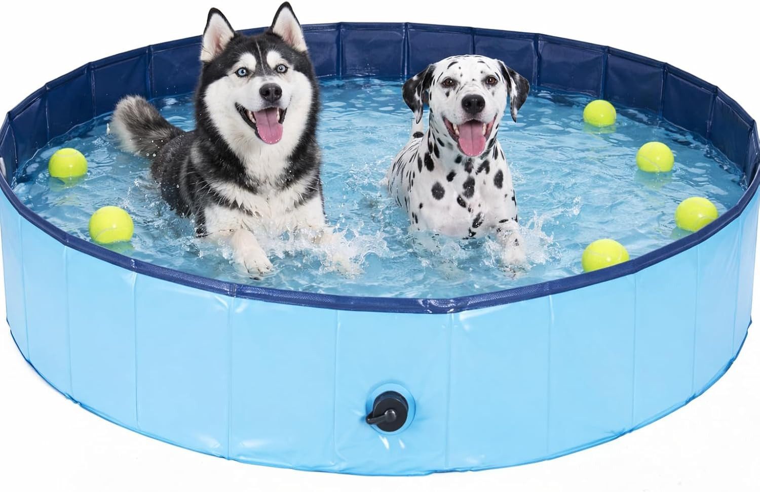 TK Gruppe Hundepool Hundepool Ø 80 cm – Hundeplanschbecken & Hundebadewanne für Hunde, (1-tlg)