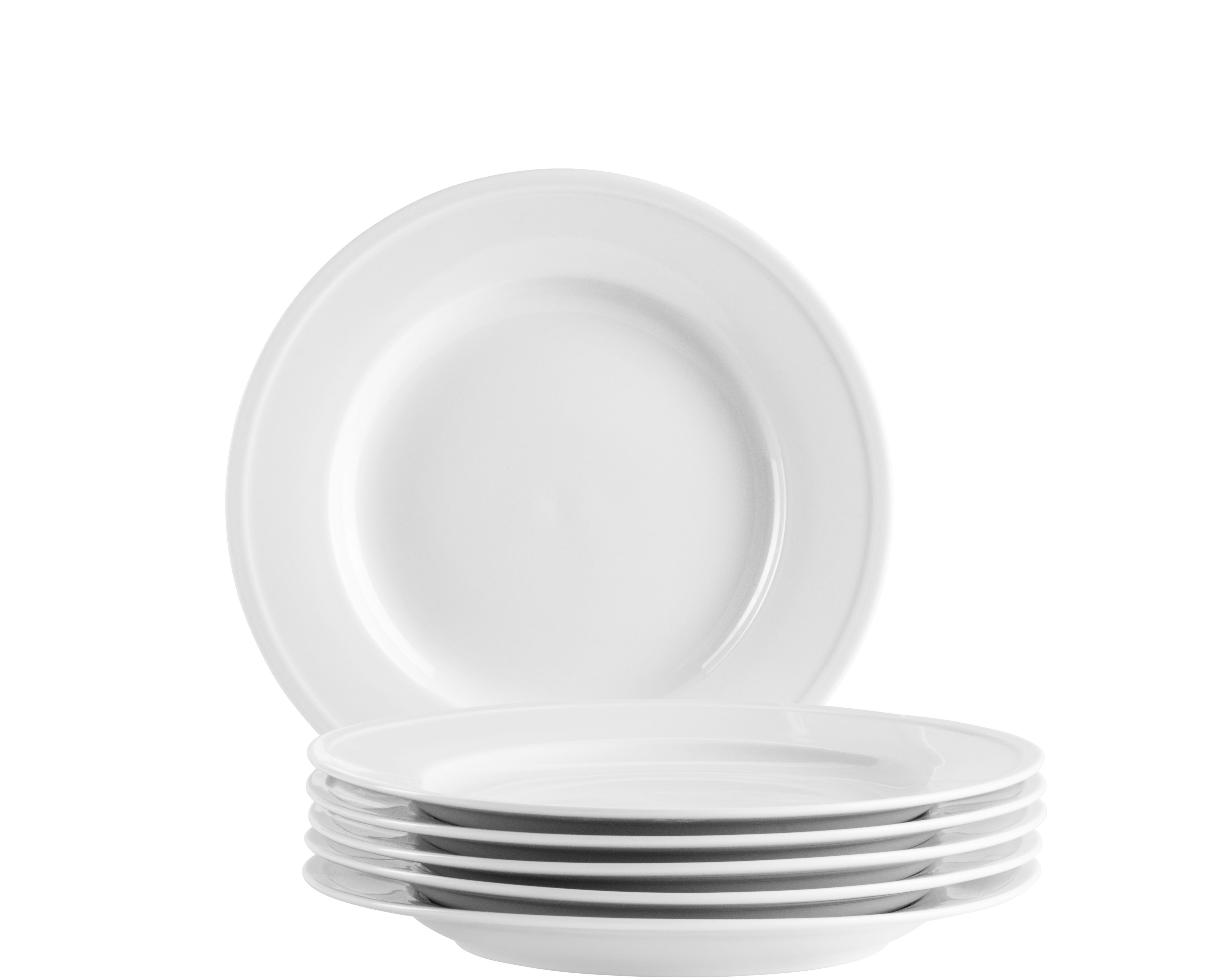 MÄSER Dessertteller ARLONA, Dessertteller Set, Porzellan, (6 St), Teller Set