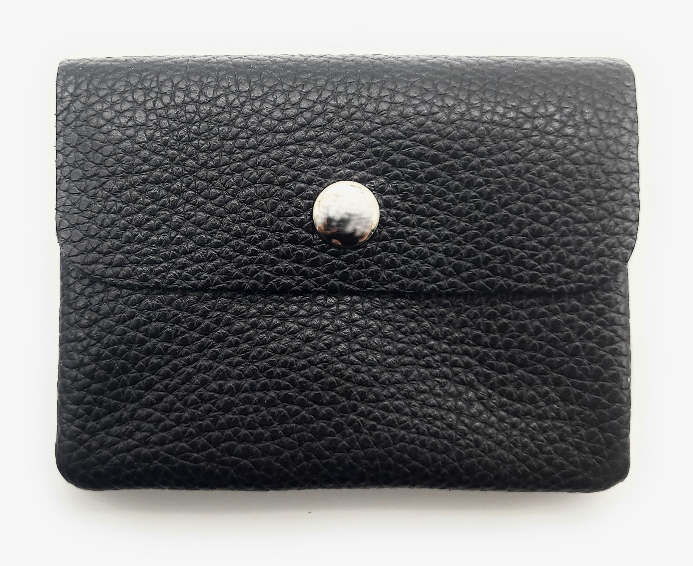 Lemasi Mini Geldbörse kleines echt Leder Portemonnaie, pures Leder, Made in Italy, Die minimalistische Börse, ideal für Urlaub und Alltag