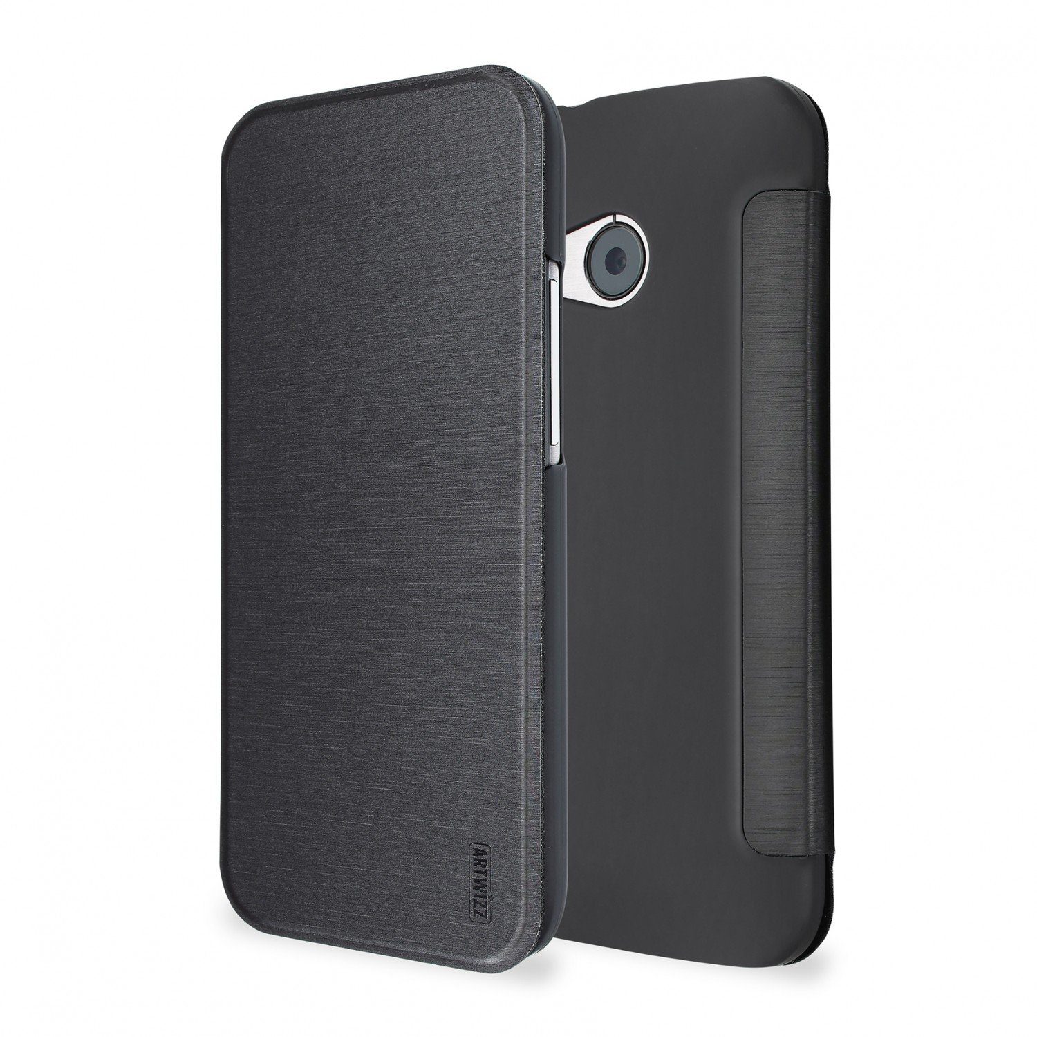 Artwizz Flip Case SmartJacket® for HTC One mini 2, full-black