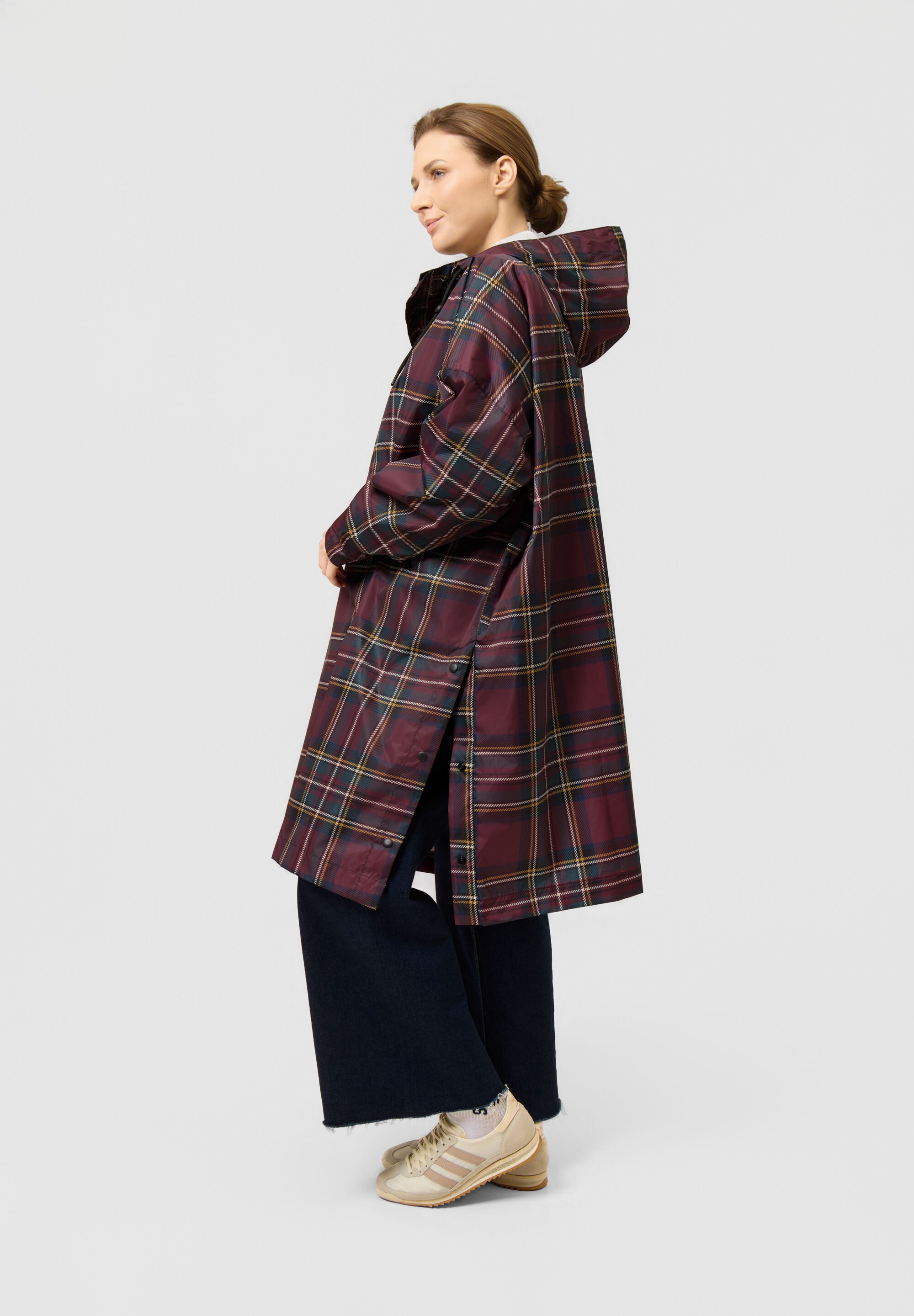 Codello Poncho mit Karomuster
