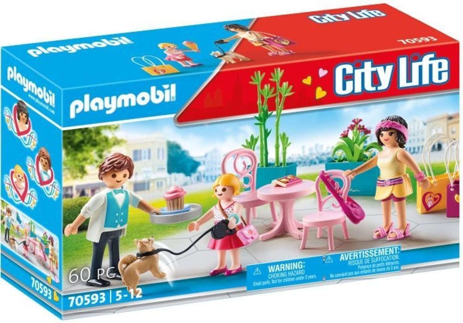 Playmobil® City Life Kaffeepause Konstruktions-Spielset, (Kaffeepause), Made in Europe