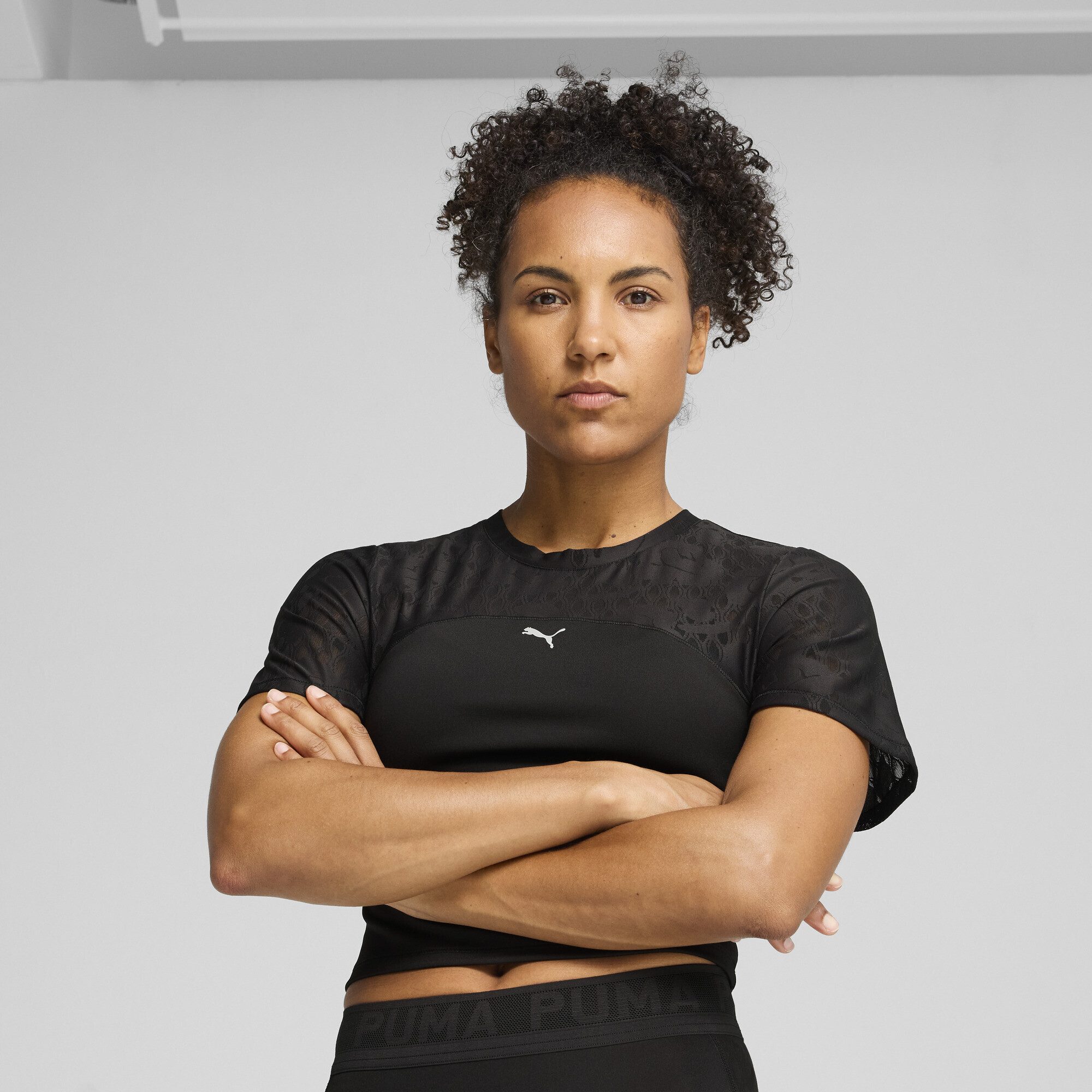 PUMA Trainingsshirt LACE Crop Top Damen günstig online kaufen