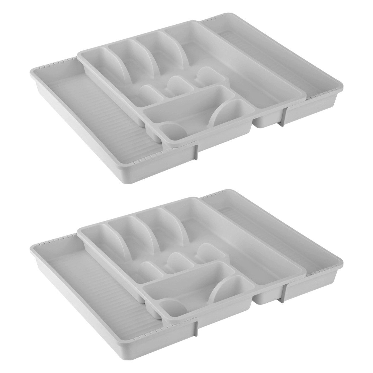 Engelland Besteckkasten Ausziehbarer Besteckeinsatz für Schubladen 30-50 cm günstig online kaufen